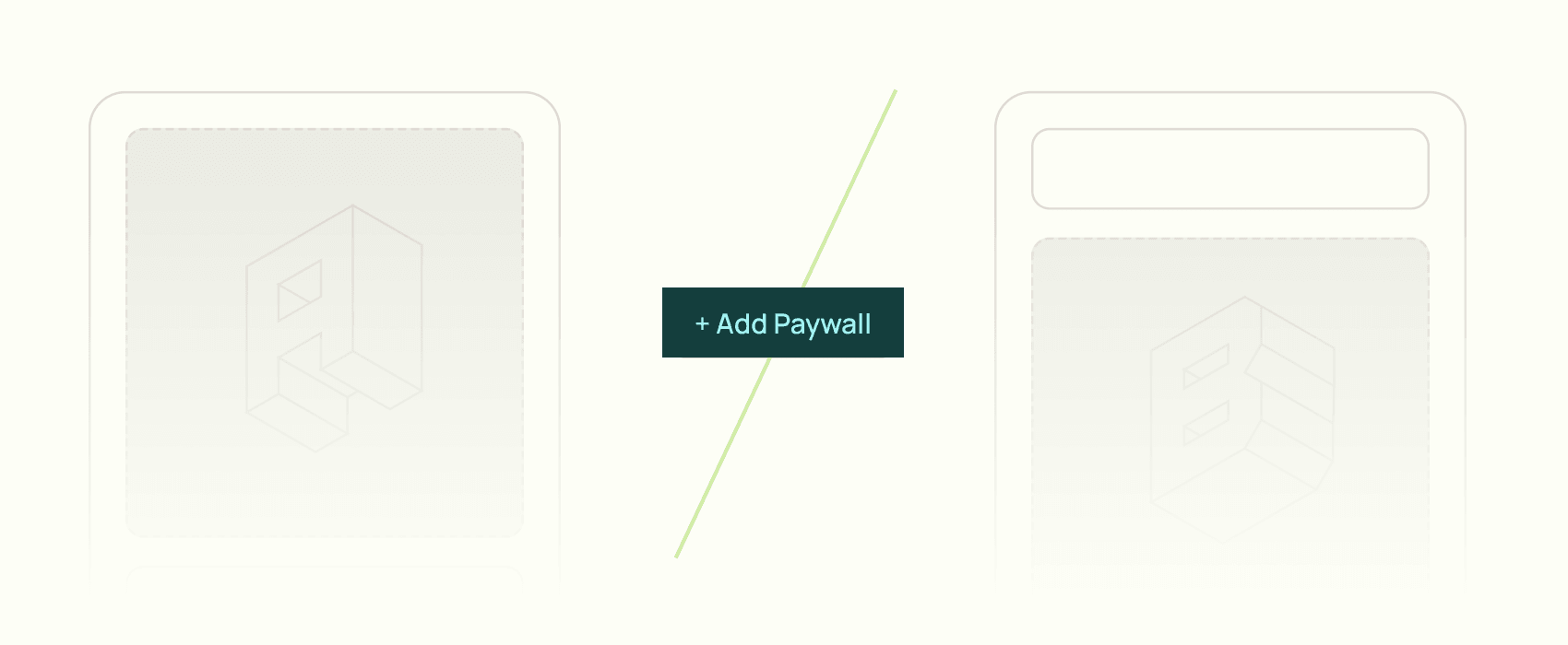 Superwall A/B testing experiment view