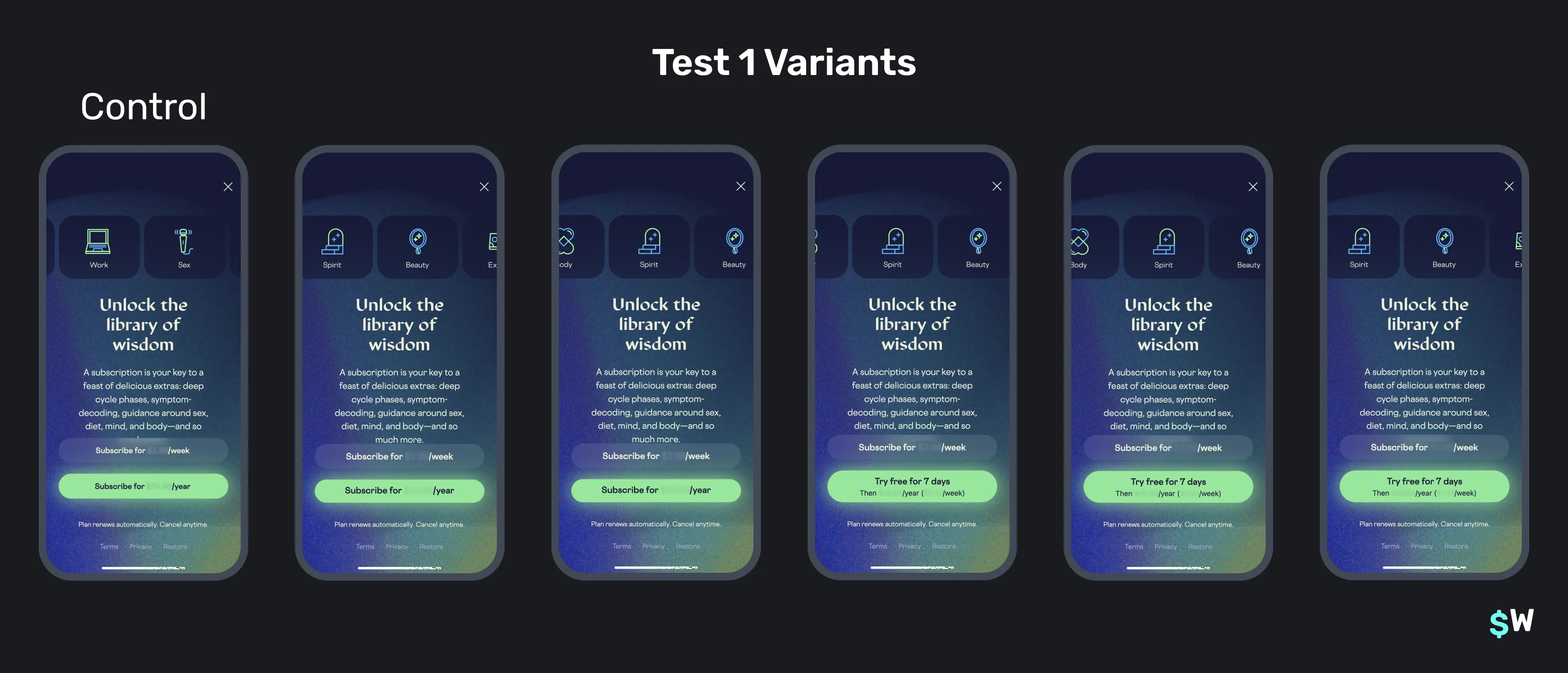Stardust's experiments around copy