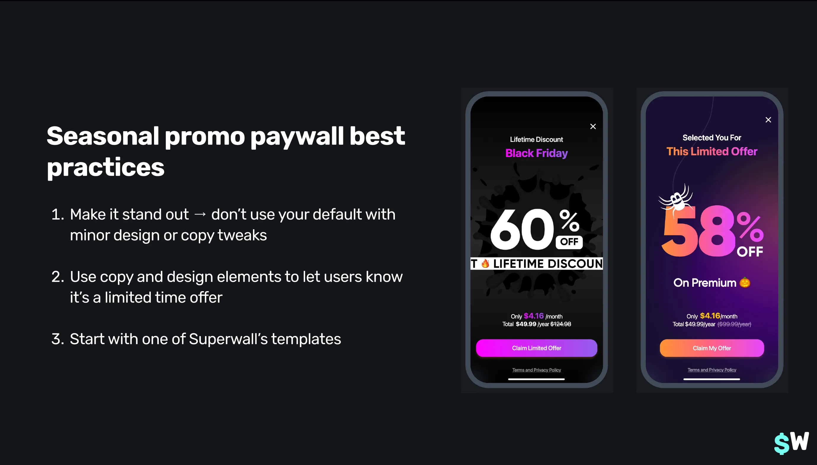 Effective seasonal paywalls make all the difference.