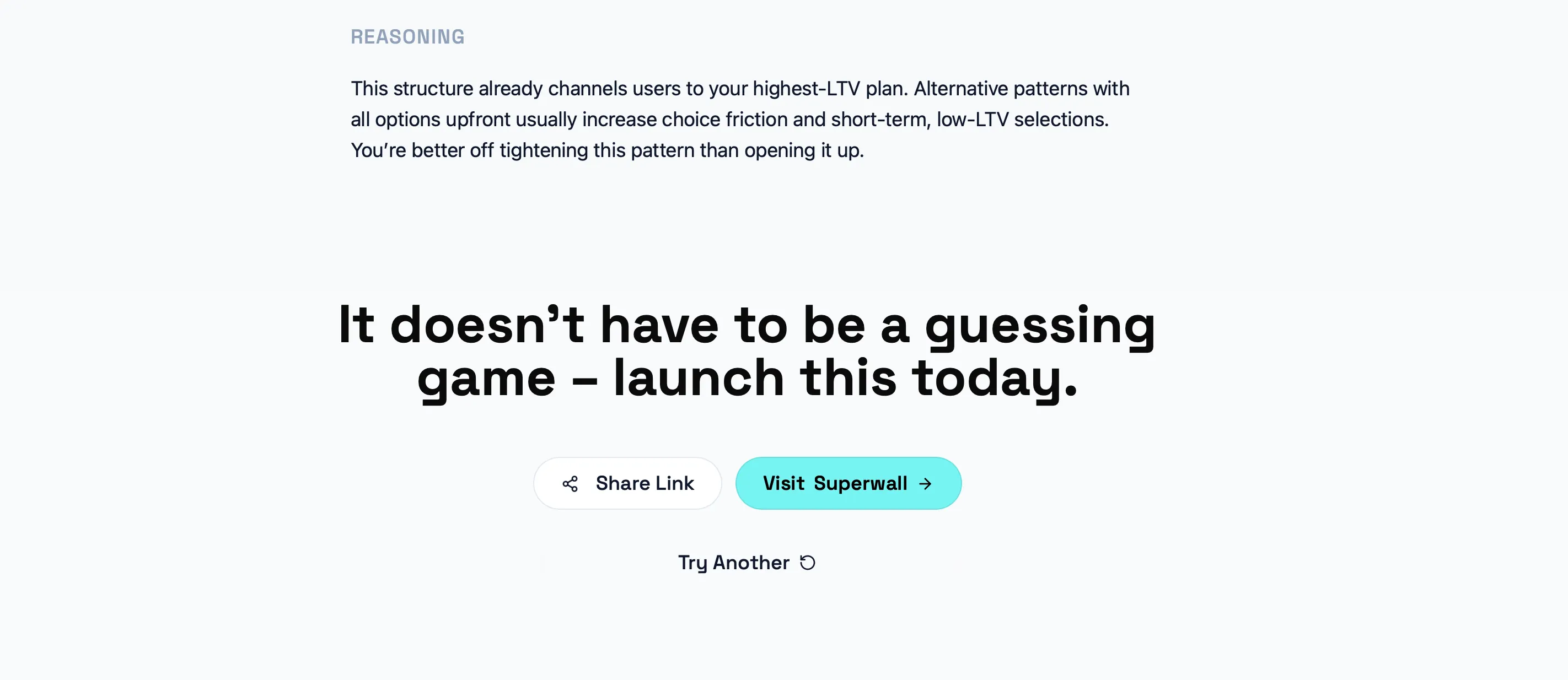 Links are easy to share with anyone.