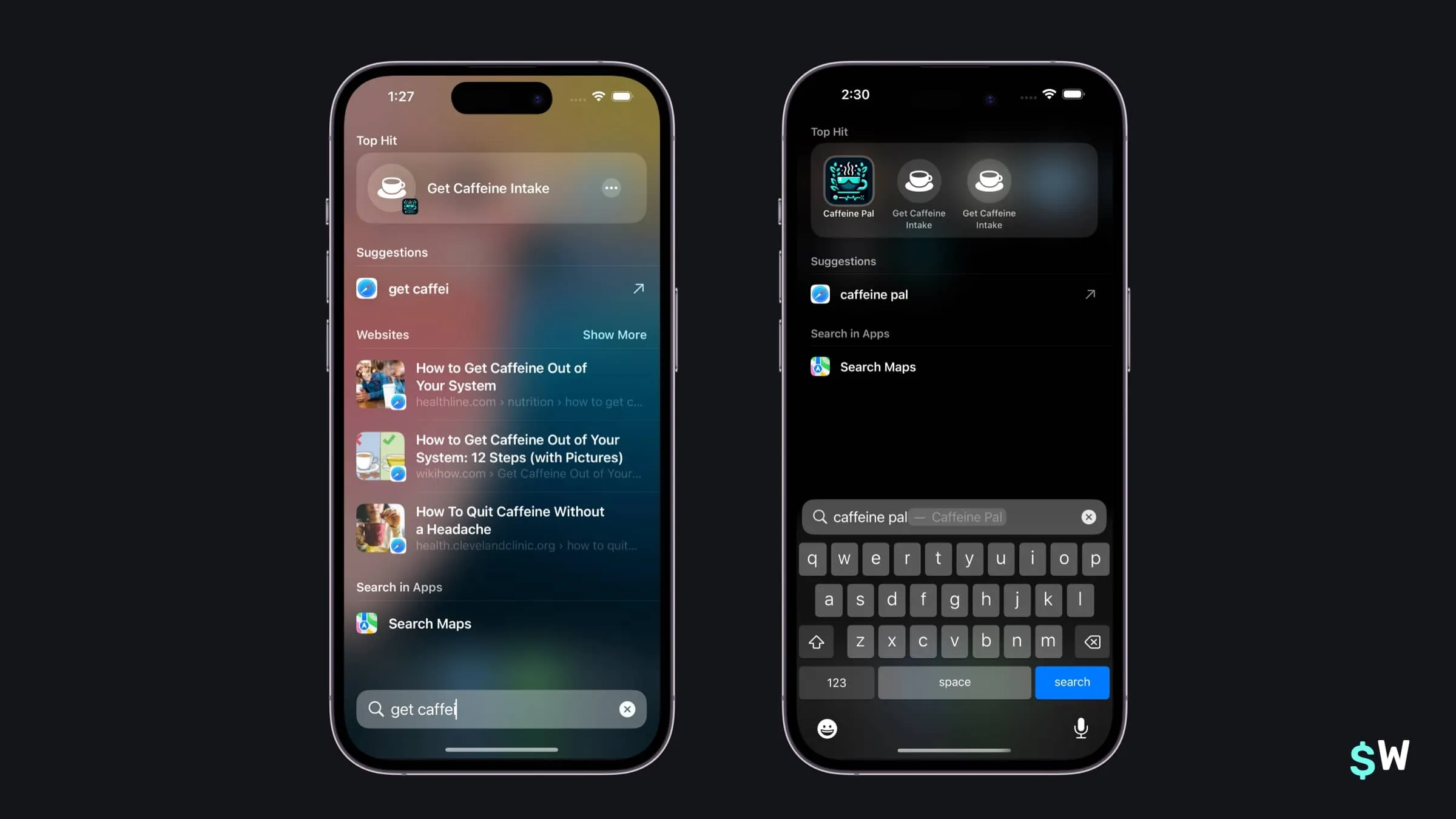 Spotlight Search with App Intents