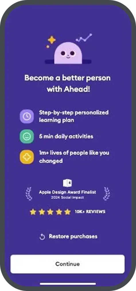 ahead-app paywall