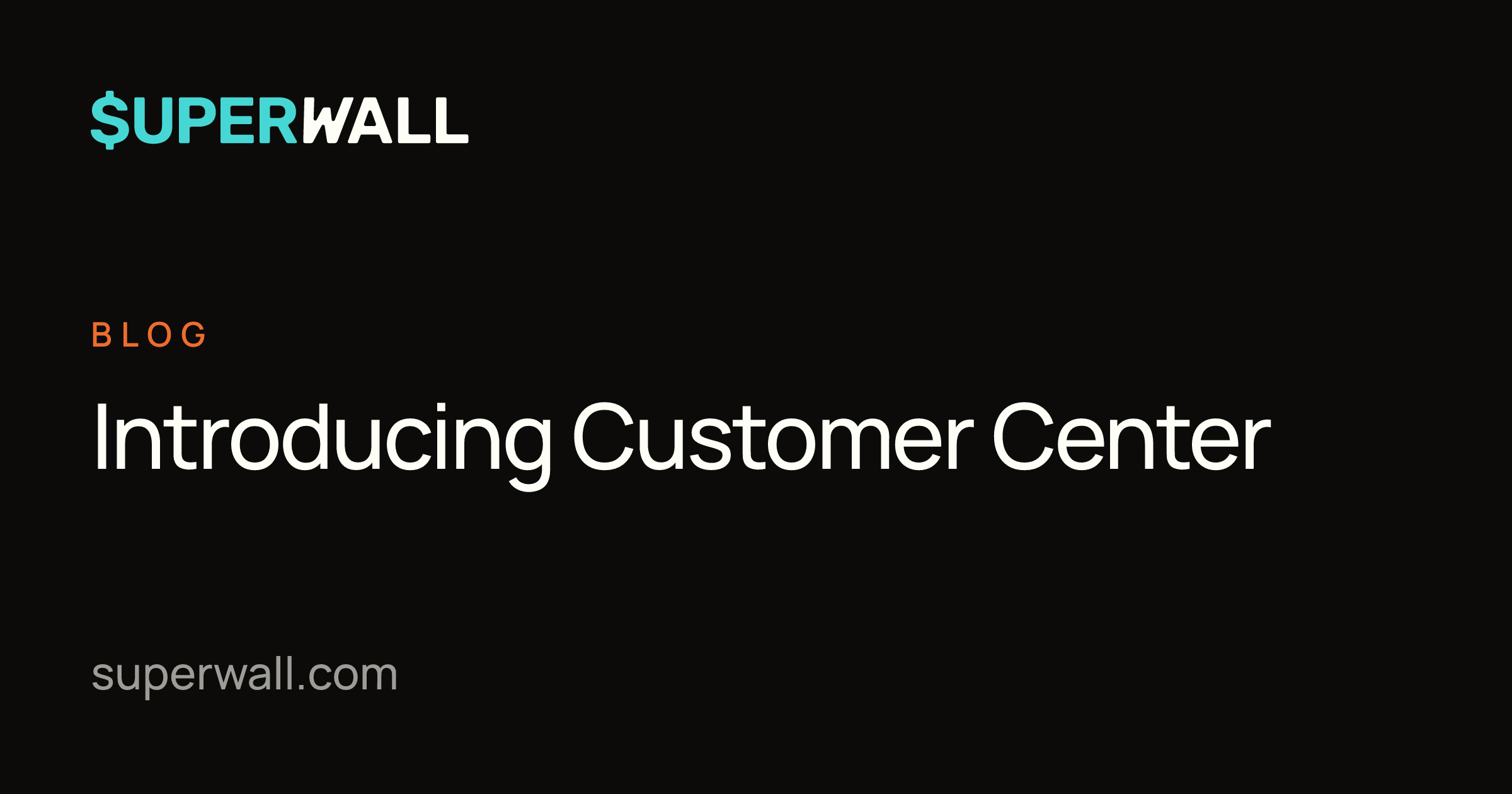 Superwall's Customer Center, where users manage, cancel, refund and restore their subscriptions in the app
