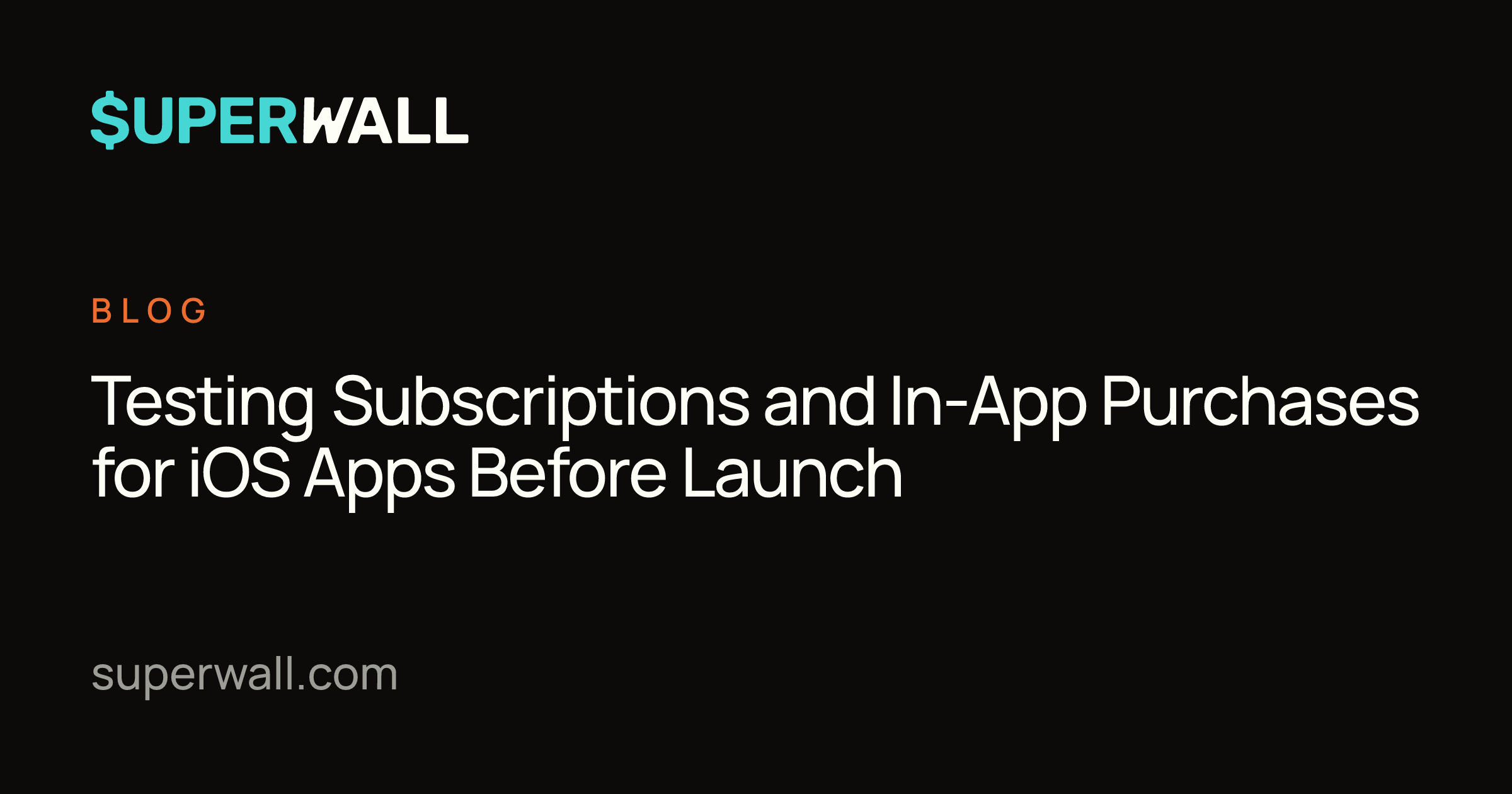 Testing Subscriptions and In-App Purchases for iOS Apps Before Launch ...