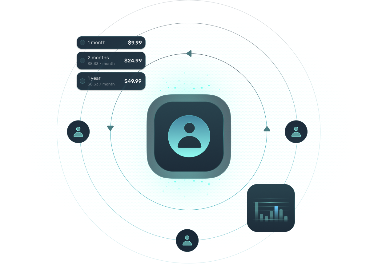 Overview subscription analytics
